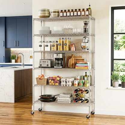 BestOffice | 6-Tier Wire Shelf - Image 2