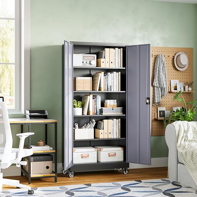 Letaya Metal Garage Storage Cabinets - Image 9