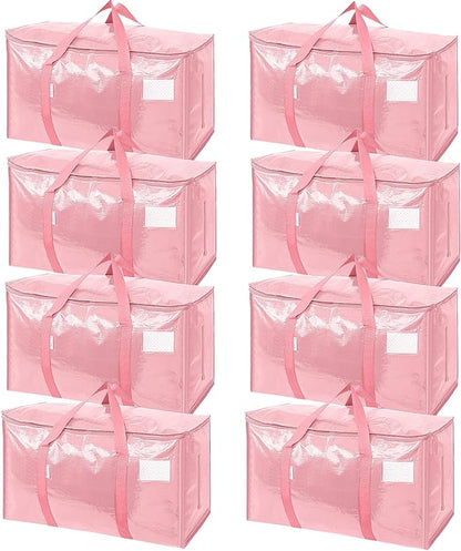 TICONN 8 Pack Extra Large Moving Bags Heavy Duty by TICONN