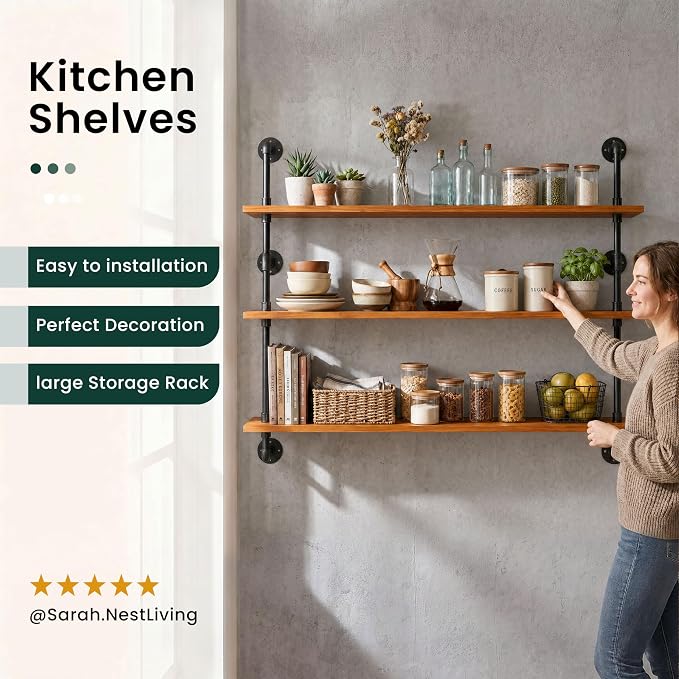 HDDFER Bathroom Floating Shelves - Image 9