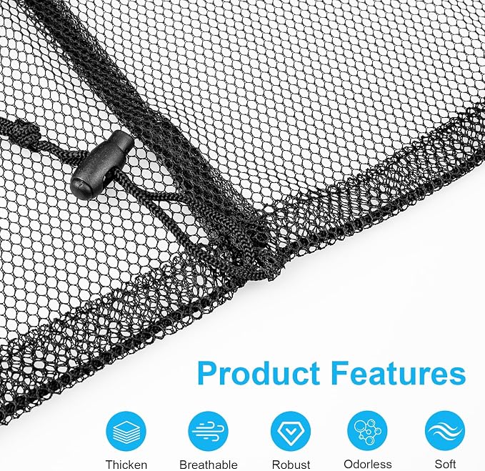 Large Mesh Laundry Bags: 2 Pack 24" x 36" Heavy Duty Soft Breathable Machine - Image 3