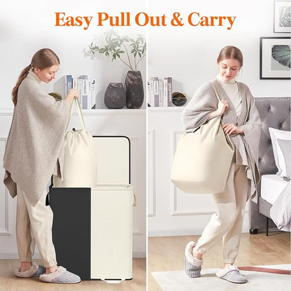 Lifewit Double Laundry Hamper - Image 4