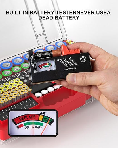 Battery Organizer Storage Holder Box Case - Image 5