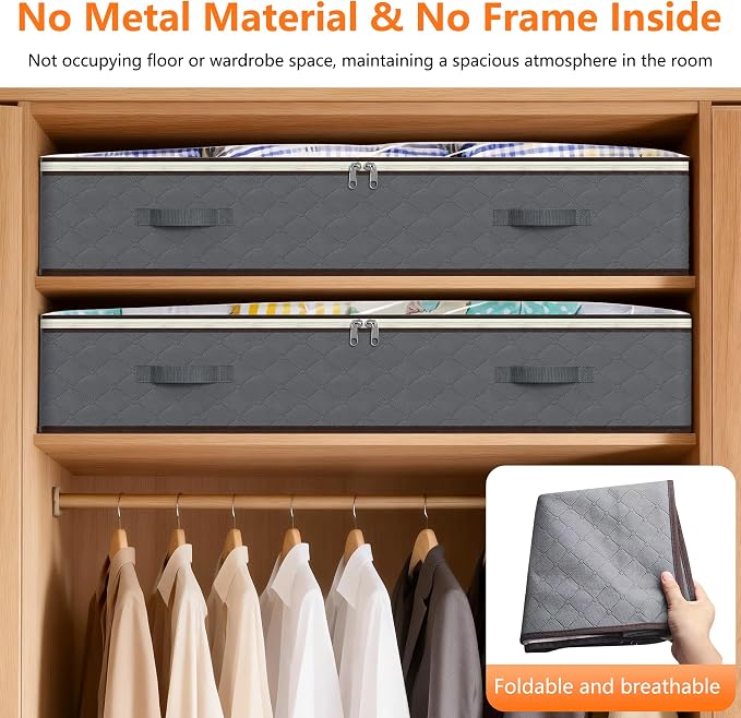 90L Under Bed Storage Containers, - Image 5