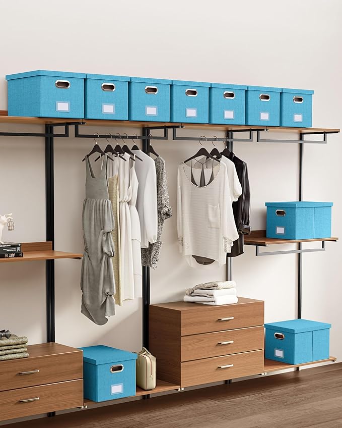 File Organizer with Lid, File Box, File Cabinet - Image 7