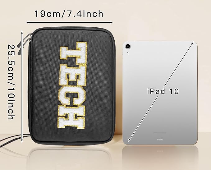 COSHAYSOO Electronics Bag Case Cable Cords Organizer Travel Essentials - Image 2