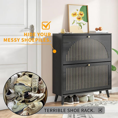 Fsbecl Shoe Storage Cabinet for Entryway - Image 9
