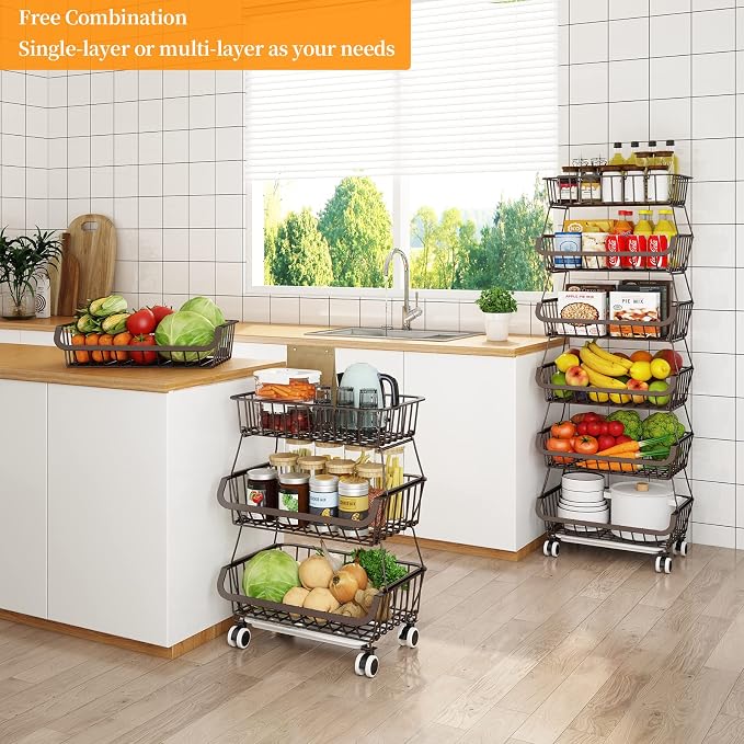Miyawell Fruit Vegetable Storage Basket - Image 2