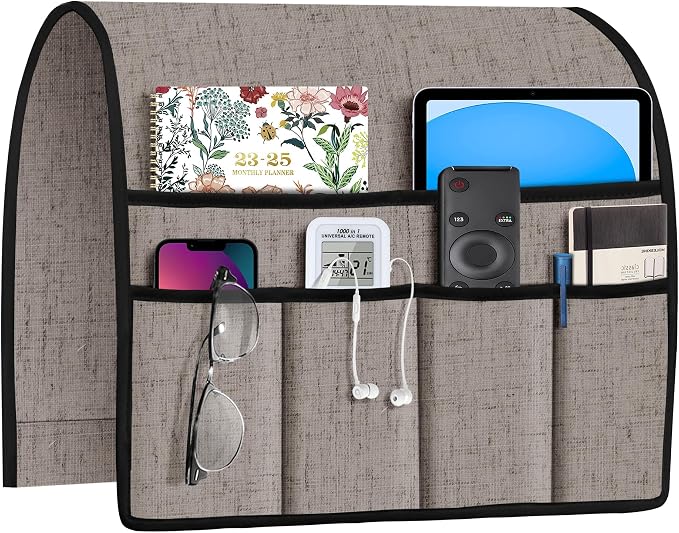 Joywell Armrest Organizer Remote Holder, Moonbeam | by Joywell