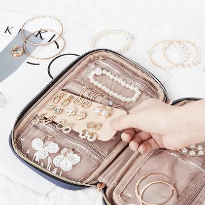 NISHEL Travel Jewelry Case, Holiday Organizer - Image 6
