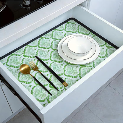 Shelf and Drawer Liner, 12in x 10FT Double Layer PVC Non-Adhesive Non-Slip - Image 6