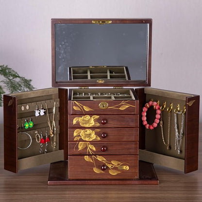 Wooden jewelry case Jewelry Box - Image 8