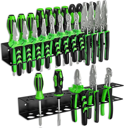 Screwdrivers Pliers Holder Wall Mount, Heavy Duty Metal Utility Storage Rack by TUSPEU