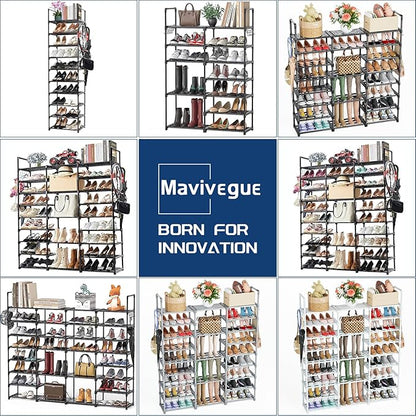 Mavivegue 9 Tiers Tall Shoe Organizer - Image 7