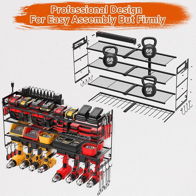 JUNNUJ Large Power Tool Organizer - Image 5