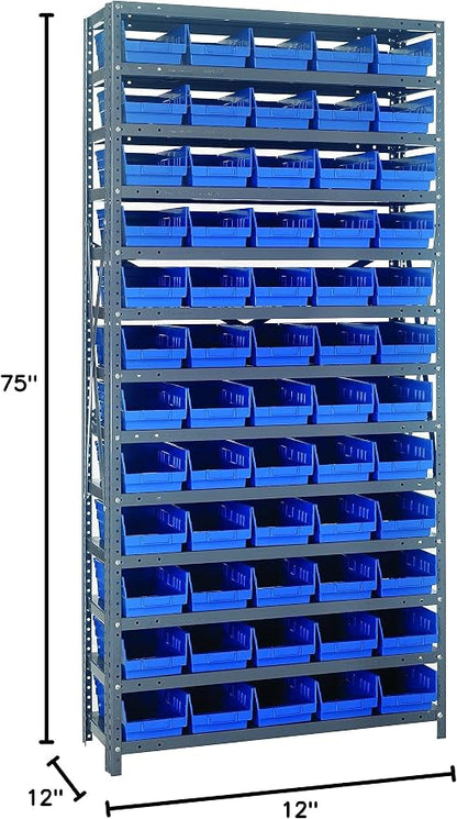 Quantum Storage Systems 1275-102BL Steel Shelving Unit - Image 2