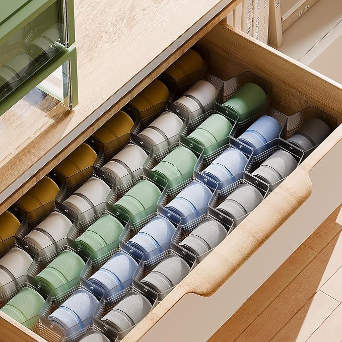 Honeycomb Separator Adjustable Drawer Organizer Divider - Image 3