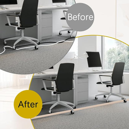Floor Cord Cover 3.3FT Cord Covers - Image 6