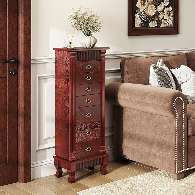 Giantex Standing Jewelry Cabinet - Image 5