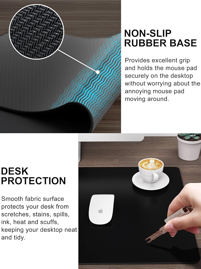 TopMade Mouse Pad with 15W Wireless Charging & Phone Holder, 31.5" x 15.75" XXL - Image 5