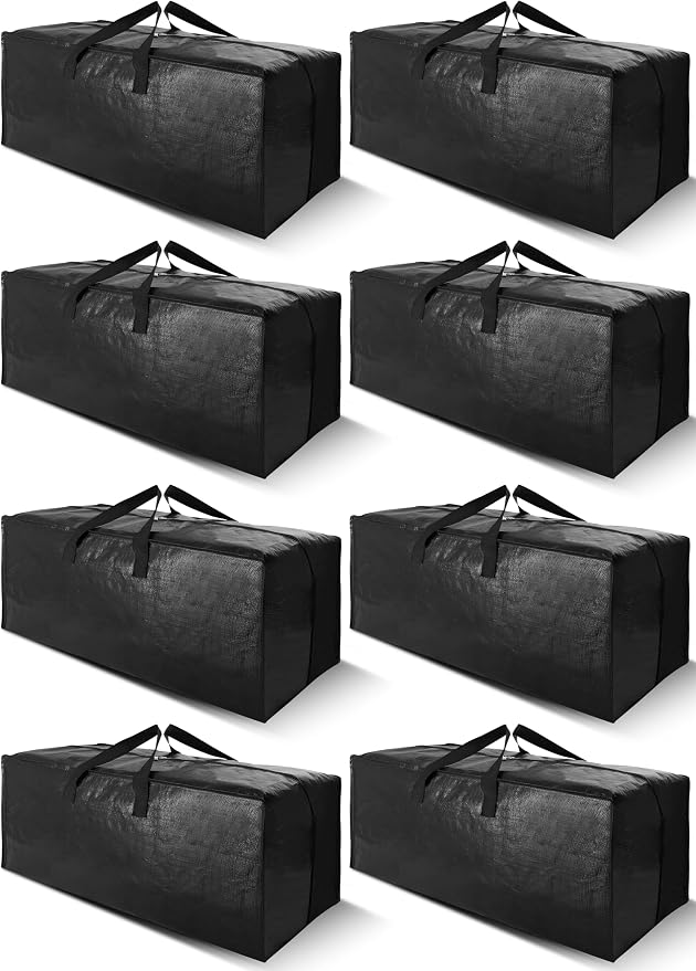 Cosy Family 8 Pack Heavy Duty Extra Large Moving Bags by Cosy+Family