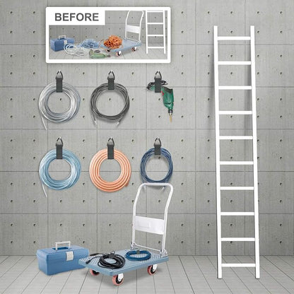 Extension Cord Organizer, Garage Organization and Storage, 16-Inch Heavy Duty - Image 3