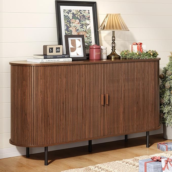 55" Sideboard Buffet Cabinet by ONBRILL