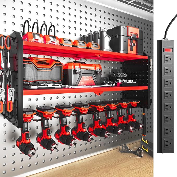 SOYEEZE Large Power Tool Organizer Wall Mount by SOYEEZE
