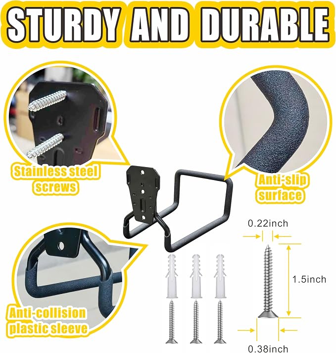 Heavy-duty rust-proof hose hooks - Image 5