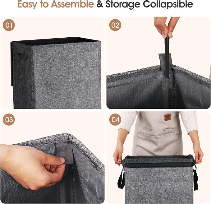 Collapsible Laundry Hamper - Image 6