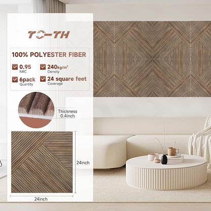 TO-TH Acoustic Panels for Wall and Ceiling - Image 3
