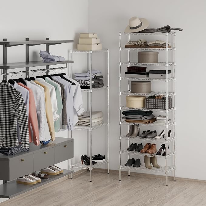 14" Deep x 30" Wide x 86" Height Wire Shelving Kit | 10-Tier | NSF Commercial - Image 5