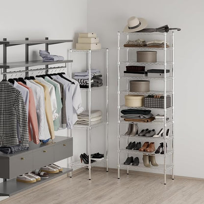 14" Deep x 30" Wide x 86" Height Wire Shelving Kit | 10-Tier | NSF Commercial - Image 5