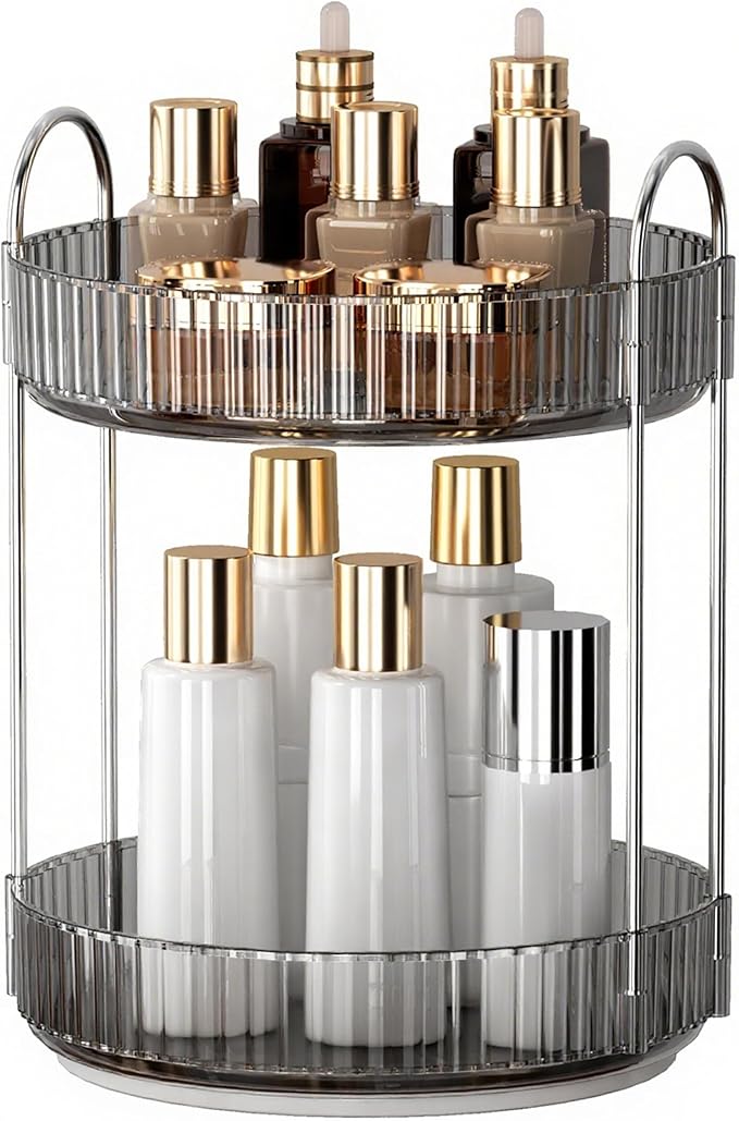 YCIA&DONE 360 Rotating Makeup Organizer and Storage by YCIADONE