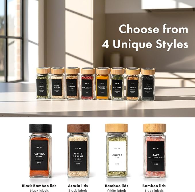 EDELHAUS® Square Spice Jars - Image 7