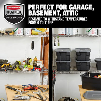 Rubbermaid 6-Pack Heavy Duty Durable 3 GAL Totes - Image 6