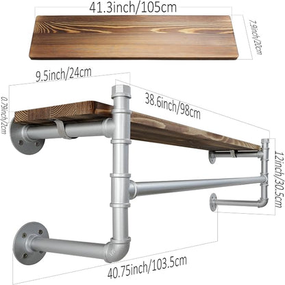 WEBI Wall Mounted Clothes Rack - Image 4