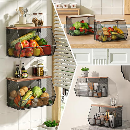 Litwaro Fruit Basket Wire Baskets - Image 6