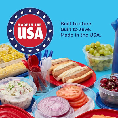 Rubbermaid TakeAlongs Special-Edition Americana 24-Piece Set of Food Storage - Image 4