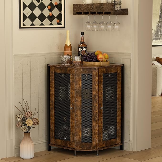 JKsmart Corner Storage Cabinet by JKsmart
