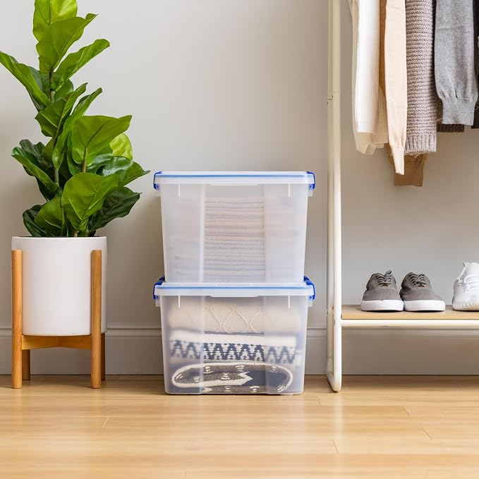 IRIS USA 2-Pack 44 Qt Storage Bins - Image 4