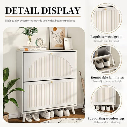 Fsbecl Shoe Storage Cabinet for Entryway - Image 4