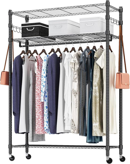 BATHWA Rolling Garment Rack by BATHWA