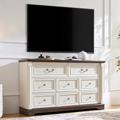 Farmhouse 8 Drawer Dresser - Image 2