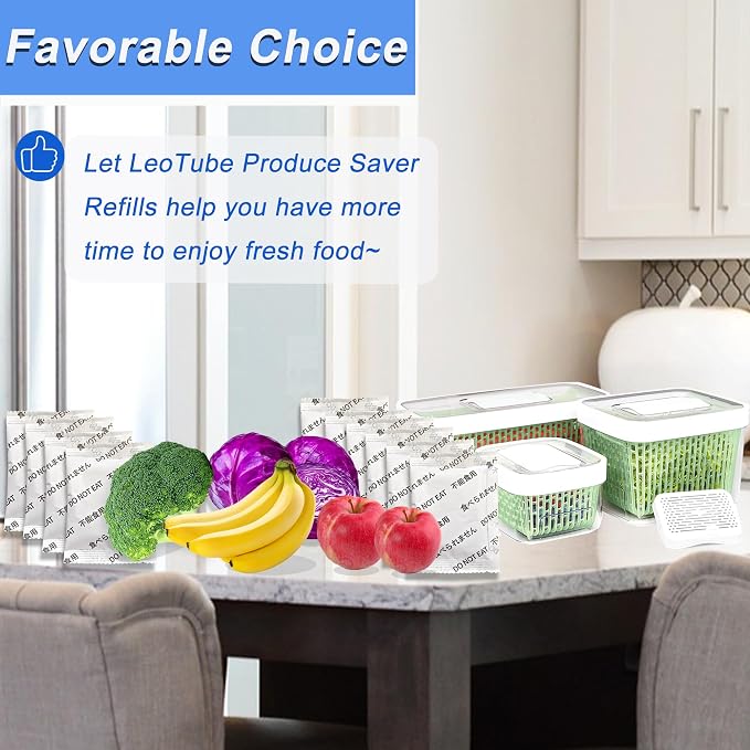 10-Pack Replacement Kits for OXO Good Grips GreenSaver Carbon Filter Refills - Image 7