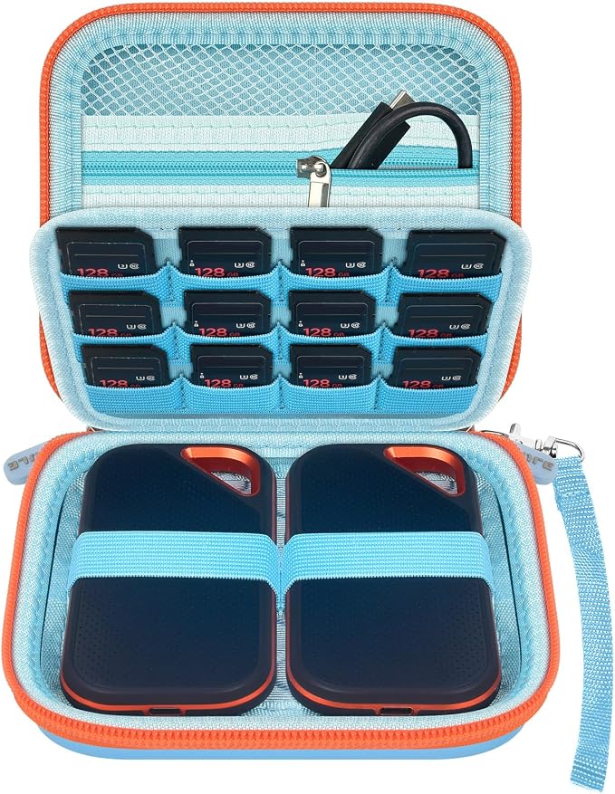 Case Compatible with SanDisk 1TB 2TB 4TB 500GB 8TB by paiyule