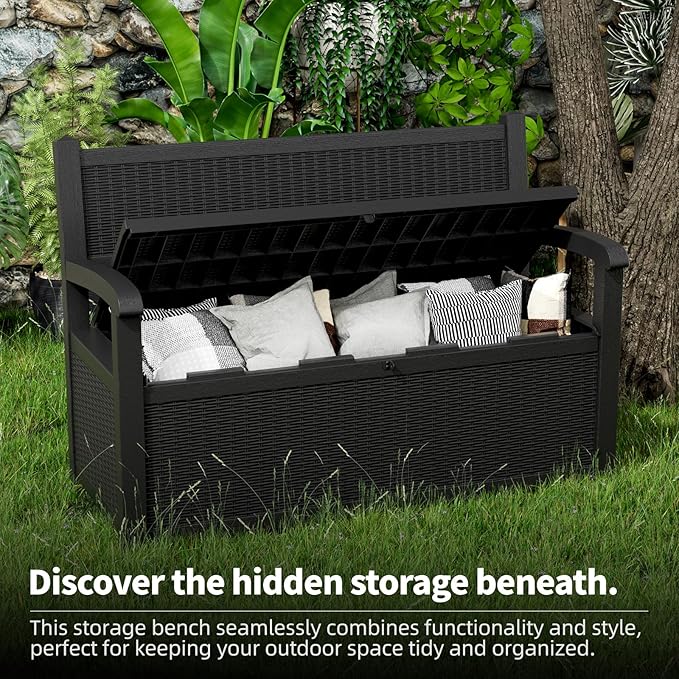 Outdoor Storage Bench - Image 4
