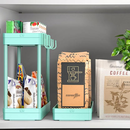 Simple Houseware 3-Tier Slim/Narrow Storage Cart - Image 8