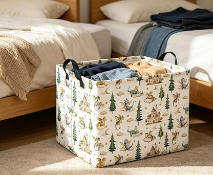 Rectangular Baby Kids Storage Basket - Image 4