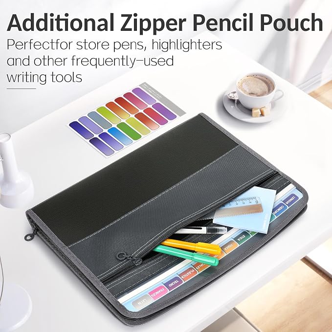 Sooez Accordion File Organizer - Image 4
